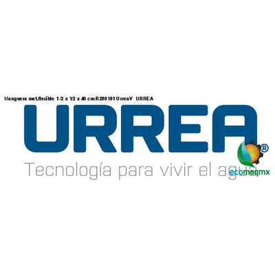 Manguera met.flexible 1 /2 x 1/2 x 40 cm R280101 UrreaV