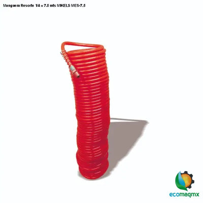 Manguera Resorte 1/4 × 7.5 mts MIKELS MES-7.5