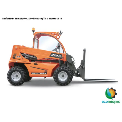 Manipulador telescópico 2,700 libras SkyTrak modelo 3013 -