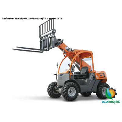 Manipulador telescópico 2,700 libras SkyTrak modelo 3013 -