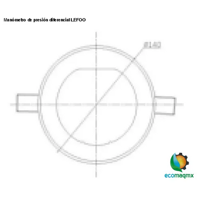 Manómetro de presión diferencial LEFOO