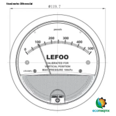 Manómetro Diferencial