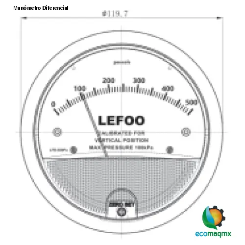 Manómetro Diferencial