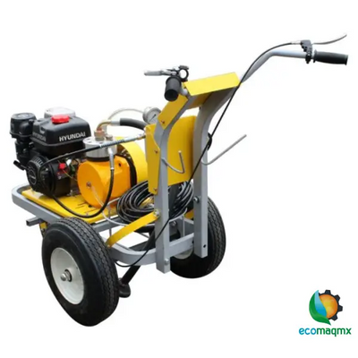 Maquina Pinta Rayas Hyundai C/ Motor 7 HP MATISSE