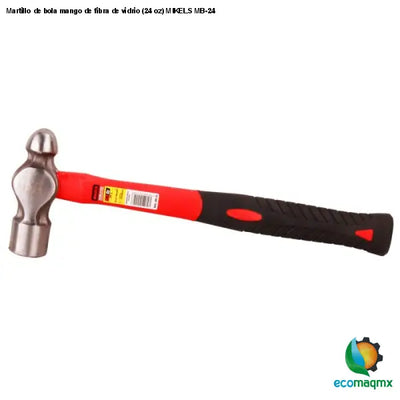 Martillo de bola mango de fibra de vidrio (24 oz) MIKELS