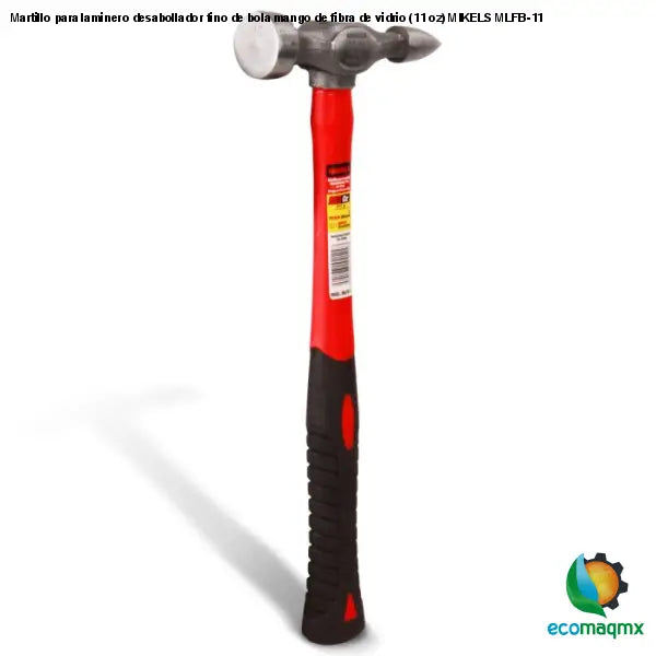 Martillo para laminero desabollador fino de bola mango de