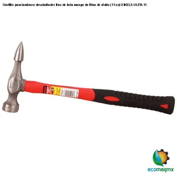 Martillo para laminero desabollador fino de bola mango de
