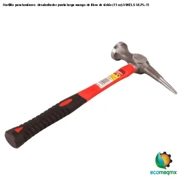 Martillo para laminero desabollador punta larga mango de
