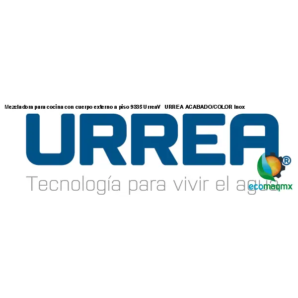 Mezcladora para cocina con cuerpo externo a piso 9335 UrreaV