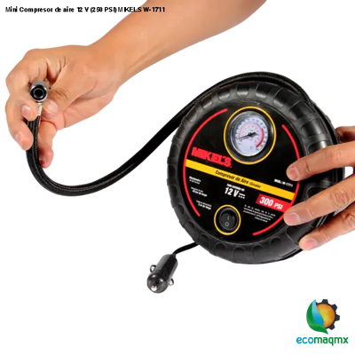 Mini Compresor de aire 12 V (250 PSI) MIKELS W-1711