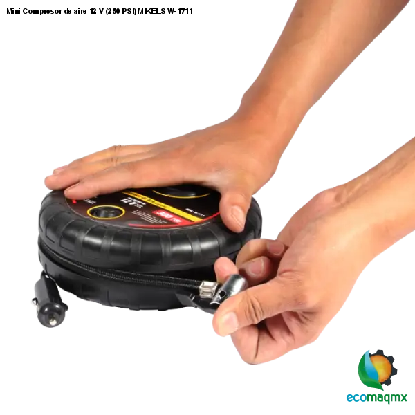 Mini Compresor de aire 12 V (250 PSI) MIKELS W-1711