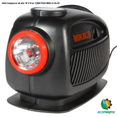 Mini Compresor de aire 12 V 3 en 1 (300 PSI) MIKELS CA-31