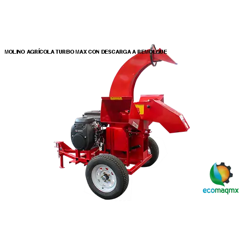 MOLINO AGRÍCOLA TURBO MAX CON DESCARGA A REMOLQUE