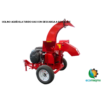 MOLINO AGRÍCOLA TURBO MAX CON DESCARGA A REMOLQUE