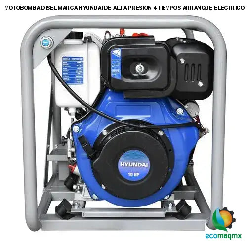 MOTOBOMBA DISEL MARCA HYUNDAI DE ALTA PRESION 4 TIEMPOS