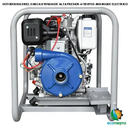 MOTOBOMBA DISEL MARCA HYUNDAI DE ALTA PRESION 4 TIEMPOS