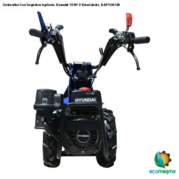 Motocultor Con Segadora Agricola Hyundai 15 HP 3 Velocidades
