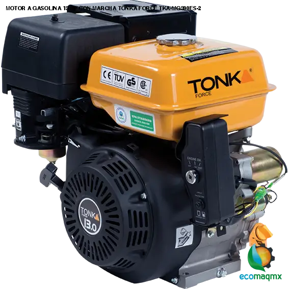 MOTOR A GASOLINA 13 HP CON MARCHA TONKA FORCE TKA-MG390ES-2
