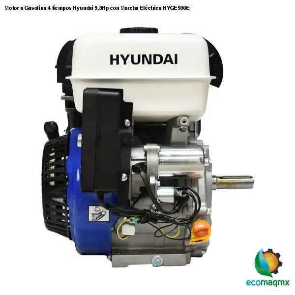 Motor a Gasolina 4 tiempos Hyundai 9.3Hp con Marcha