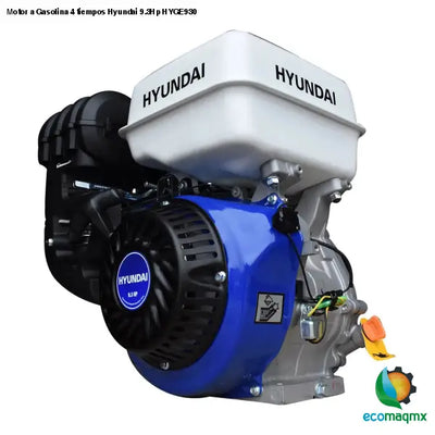 Motor a Gasolina 4 tiempos Hyundai 9.3Hp HYGE930