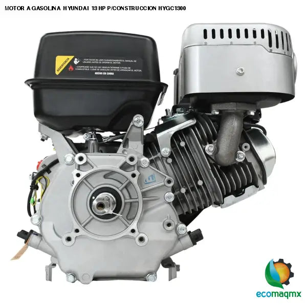 MOTOR A GASOLINA HYUNDAI 13 HP P/CONSTRUCCION HYGC1300