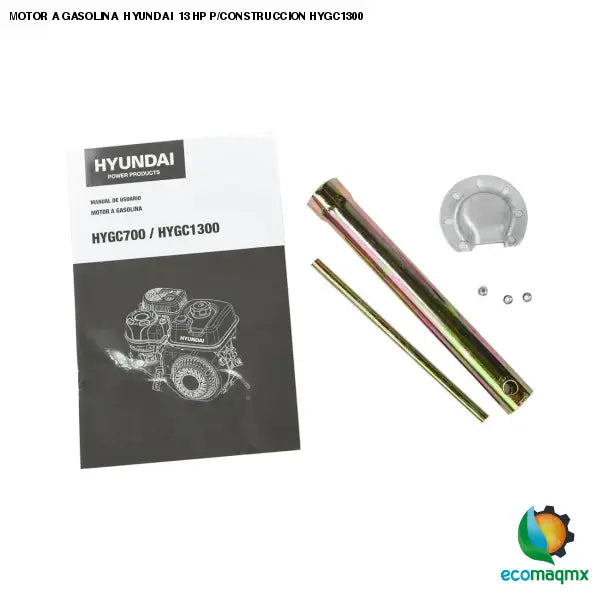 MOTOR A GASOLINA HYUNDAI 13 HP P/CONSTRUCCION HYGC1300