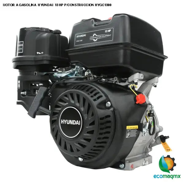 MOTOR A GASOLINA HYUNDAI 13 HP P/CONSTRUCCION HYGC1300