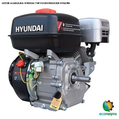 MOTOR A GASOLINA HYUNDAI 7 HP P/CONSTRUCCION HYGC700