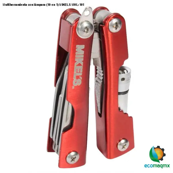 Multiherramienta con lámpara (10 en 1) MIKELS MHL-101