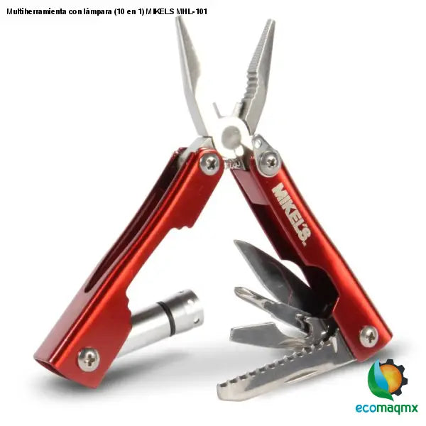Multiherramienta con lámpara (10 en 1) MIKELS MHL-101