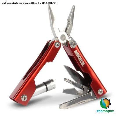 Multiherramienta con lámpara (10 en 1) MIKELS MHL-101