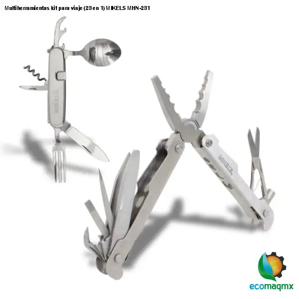 Multiherramientas kit para viaje (23 en 1) MIKELS MHN-231