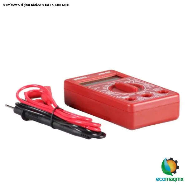 Multímetro digital básico MIKELS MDB-830