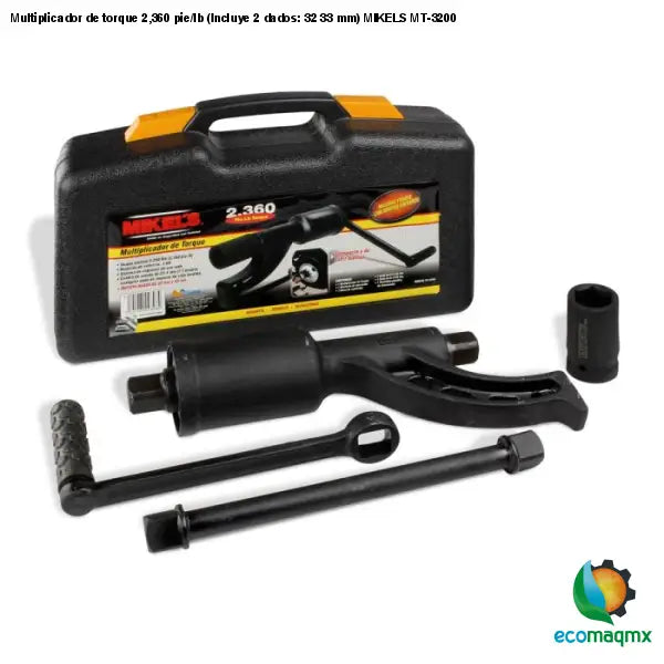 Multiplicador de torque 2,360 pie/lb (Incluye 2 dados: 32 33