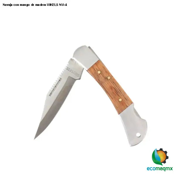 Navaja con mango de madera MIKELS NM-4