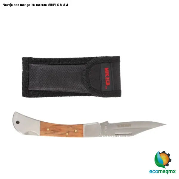 Navaja con mango de madera MIKELS NM-4