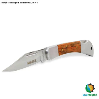 Navaja con mango de madera MIKELS NM-4