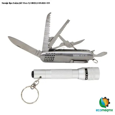 Navaja tipo Suiza (kit 15 en 1) MIKELS KNASU-151