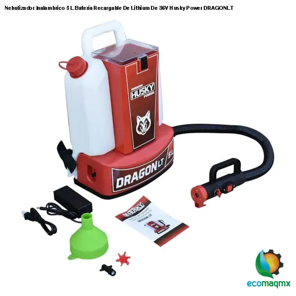 Nebulizador Inalambrico 5 L Batería Recargable De Lithium De