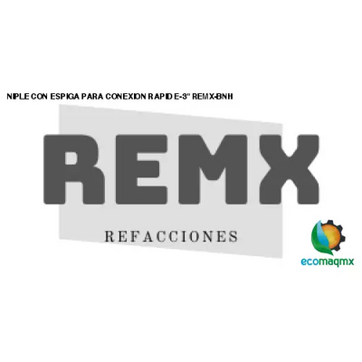 NIPLE CON ESPIGA PARA CONEXION RAPID E-3 REMX-BNH