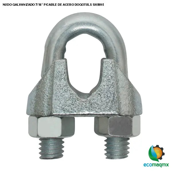 NUDO GALVANIZADO 7/16 P/CABLE DE ACERO DOGOTULS SH5095