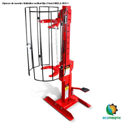 Opresor de resortes hidráulico vertical fijo (1 ton) MIKELS