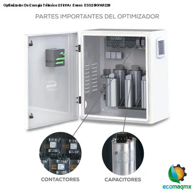 Optimizador De Energía Trifasico 25 kVAr Evans ESS25KVAR220