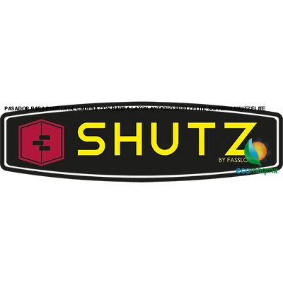 PASADOR PARA PUERTA DE CADENA CON BARRA LATON ANTIGUO SHUTZ