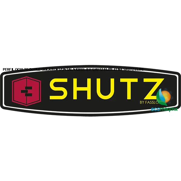 PERFIL OCULTO DOBLE GOLA HORIZONTAL NIQUEL 3 M SHUTZ ELITE