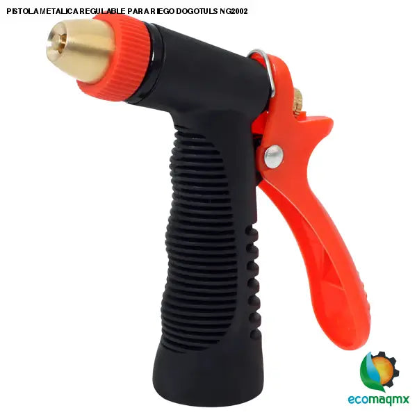 PISTOLA METALICA REGULABLE PARA RIEGO DOGOTULS NG2002