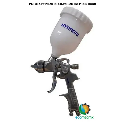 PISTOLA P/PINTAR DE GRAVEDAD HVLP CON BOQULLA DE 1.5MM BAJA