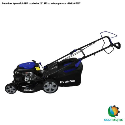 Podadora hyundai 6.5 HP con bolsa 20 173 cc autopopulsada -