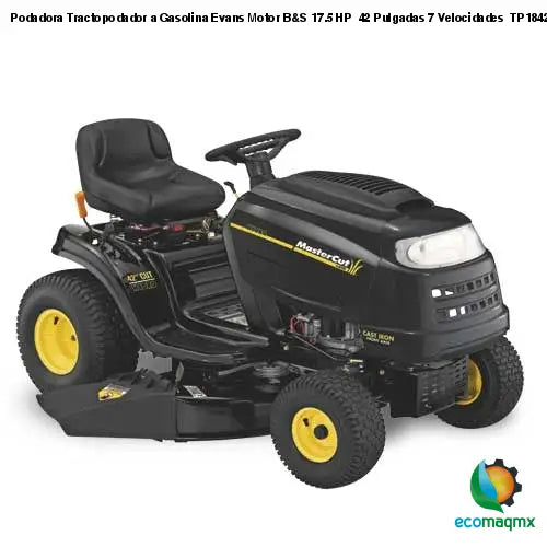 Podadora Tractopodador a Gasolina Evans Motor B&S 17.5 HP 42