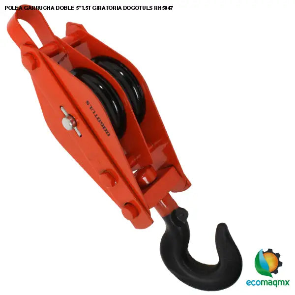 POLEA GARRUCHA DOBLE 51.5T GIRATORIA DOGOTULS RH5047